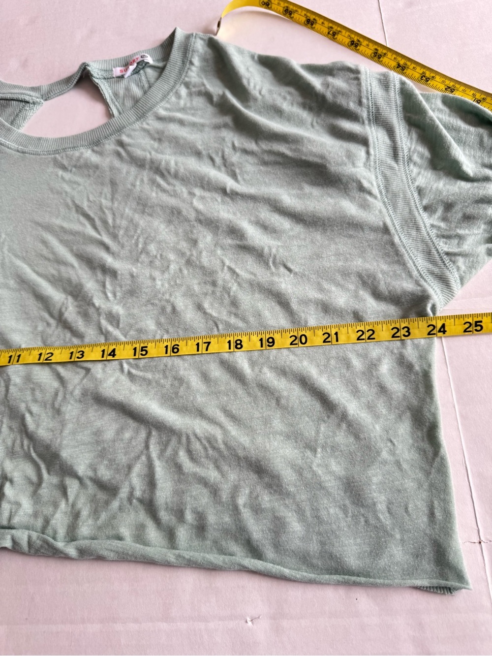 Sundry Open-Back Crossover Pullover Top - Picture 14 of 16